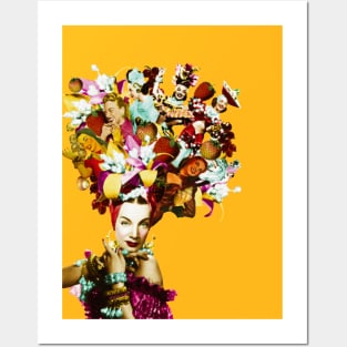 Carmen Miranda with the Tutti Carmen Hat Posters and Art